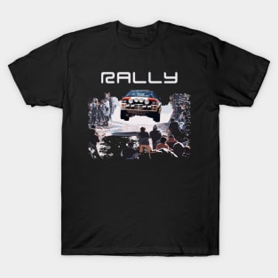 WRC group b jump blomqvist s1 Portugal rally T-Shirt